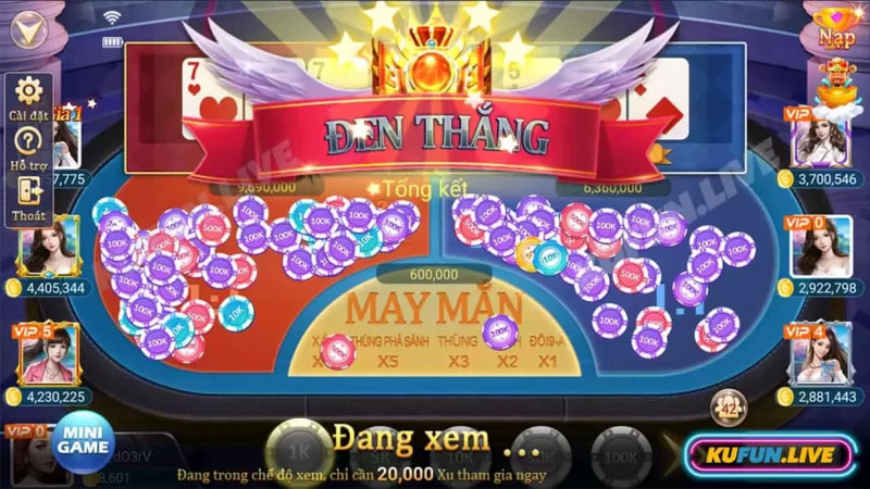 Cẩm nang chiến thắng khi chơi game Bài Đỏ Đen trên kufun