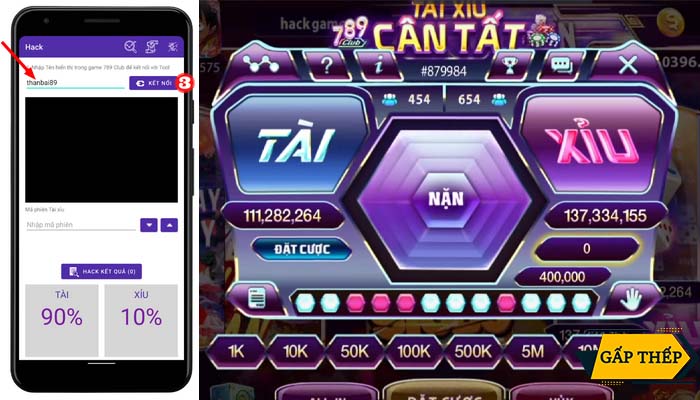 Lịch sử kết quả các ván trước trong game tài xỉu 789 Club